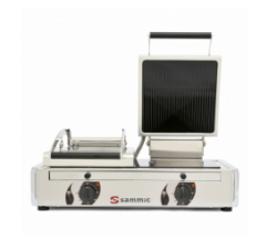 Sammic dobbelt glaskeramisk klemgrill gv-10