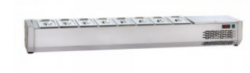 Køleopsats 160 cm til 6x 1/3 gn,  Tecnodom