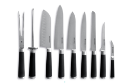 Knivsæt, 9 dele - HENDI
