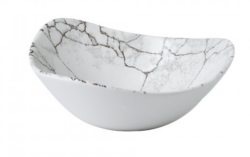 Studio Prints Kintsugi Agate Grey trekantet skål 18,5 cm, Churchill