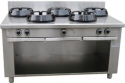 Wokkomfur / kinakomfur, Casta 5 blus, gulvmodel på 52,5 kw