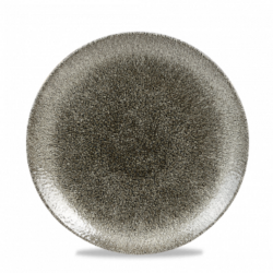 Studio Prints Rake Quartz Black flad tallerken 21,7 cm, Churchill