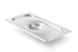 Låg i stål til gastrobakke 1/2 fra Hendi