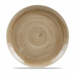 Stonecast Patina Antique Taupe flad tallerken 32 cm, Churchill
