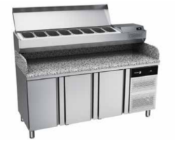 Pizzadisk 4 låger 60x40 plader, Fagor CCP