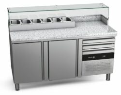 CPZG-2G GR, Pizzadisk med granitbordplade - Fagor