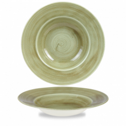 Stonecast Patina Burnished Green pastatallerken 28 cm, Churchill