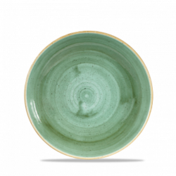 Stonecast Samphire Green dyb tallerken 24,8 cm, Churchill