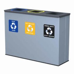 Eco station, med 3 sække, til affaldssortering