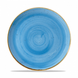 Stonecast Cornflower Blue flad tallerken 26 cm, Churchill