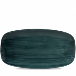 Stonecast Patina Rustic Teal oblong 35,5 x 18,9 cm, Churchill