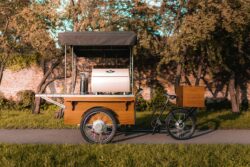 Komplet Coffee Bike i træ