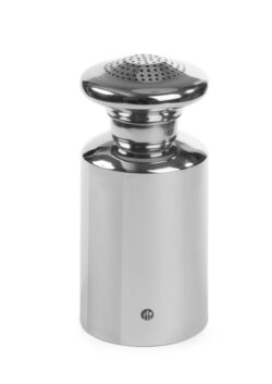 Salt shaker i stål Ø8x(h)17,5 cm, Hendi
