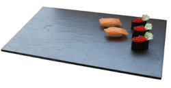 Serveringsplade 1/2 GN i granit-look