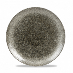 Studio Prints Rake Quartz Black flad tallerken 26 cm, Churchill