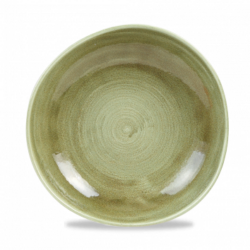 Stonecast Patina Burnished Green organic dyb tallerken 25,3 cm, Churchill