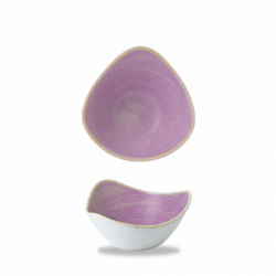 Stonecast Lavender trekantet skål 15,3 cm, Churchill