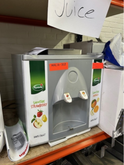 Rynkeby juicedispenser, brugt