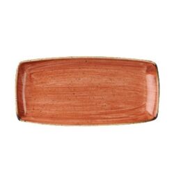 Stonecast Spiced Orange oblong 29,5 x 15,3 cm, Churchill