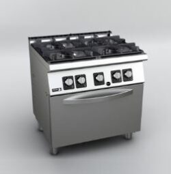 Kombineret Gaskogebord Med Elektrisk Ovn, C-GE741 - Fagor