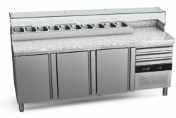 CPZG-3G GR, Pizzadisk med granitbordplade - Fagor