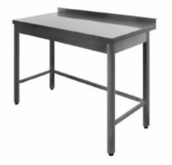 Stålbord DSR, 700mm dyb i mange længder
