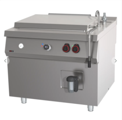 Kogekar på 200 liter til EL med indirekte varme. Redfox