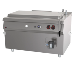 Kogekar på 300 liter til EL med indirekte varme. Redfox