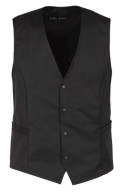 Herrevest i sort str. 3XL, Nybo