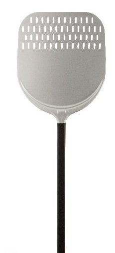 Pizzaspade budget perforeret 50x50x120 cm, Gi-metal