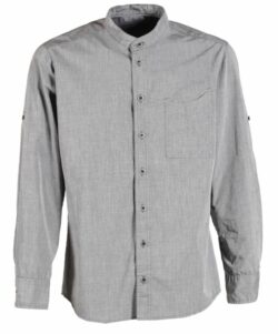 New Nordic skjorte m/langærmet koksgrå str. 4XL, Nybo