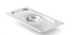 Låg i stål til gastrobakke 1/4 fra Hendi