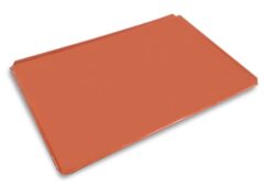 Bageplade 65x53(dobbelt GN mål) silikonebelægning (lille kant)
