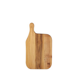 RAW Teak skærebræt m/håndtag 32x15x1,5 cm