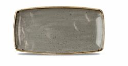 Stonecast Peppercorn Grey oblong 34,5 x 18,5 cm, Churchill
