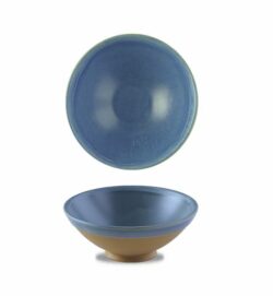 Oslo Blue konisk skål 12 cm, Churchill