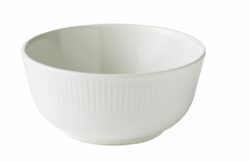 Groovy porcelain skål Ø14 cm