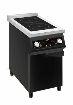Induktionskogebord model Nikos 2x 5 kw zoner
