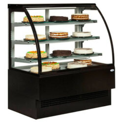 Kølemontre EVO 90 cm FAST LAVPRIS, Sort ral 9005, Tecnodom
