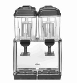 Juicekøler 2x12L i sort, Hendi