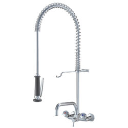 To-huls Armatur med spulearm, KWC