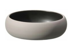 Mia grå/sort skål Ø16,5 cm, Finedine