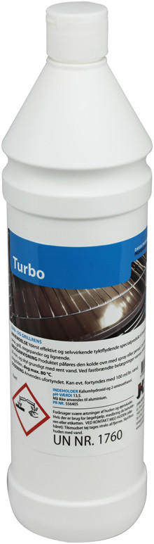 Højeffektiv TURBO rengøringsmiddel / ovn og grillrens, 1L