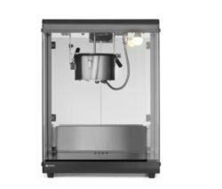 Popcornmaskine i carbon stål/gråsort, Hendi