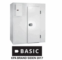 Basic kølerum uden gulv 1,94 x 2,07 x 2,07 meter (monoblock motor kan tilvælges)