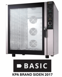 Basic industriovn 10 stik med Dampfunktion, EV-SME-910-LS/KP