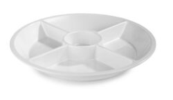 Melamin tapasfad Ø40 cm m/5 rum, Pujadas