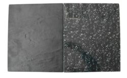 Melamin serveringsfad i sort granit-look 1/1 gn, Pujadas