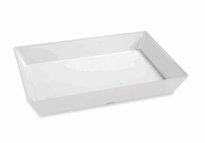 Melamin serveringsfad 35x25x(h)5 cm, Pujadas