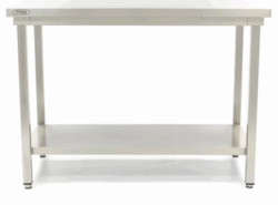 Maxima stålbord 800x700 uden bagkant